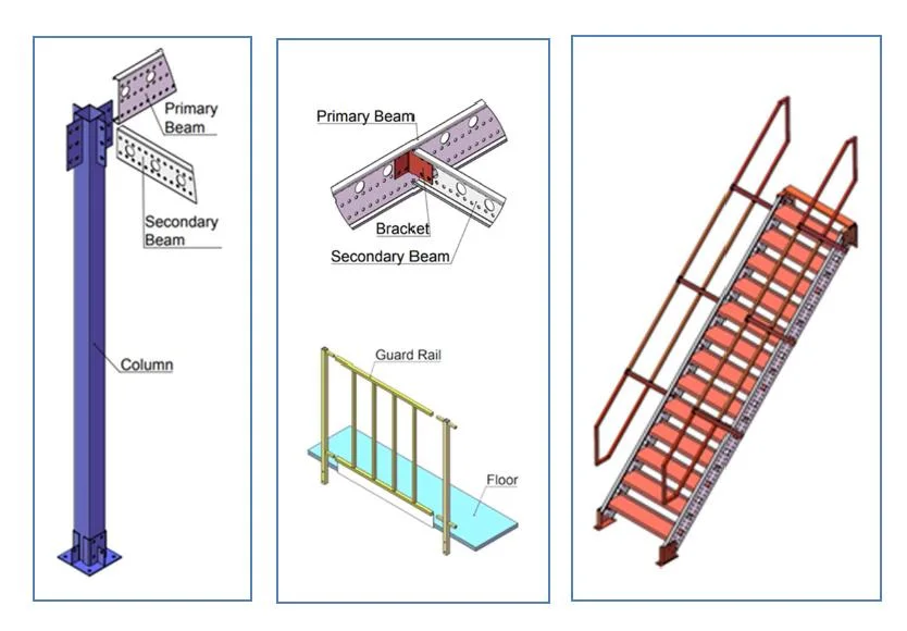 Steel Multi Level Shelving Modular Storage Mezzanine Racking From Boracs