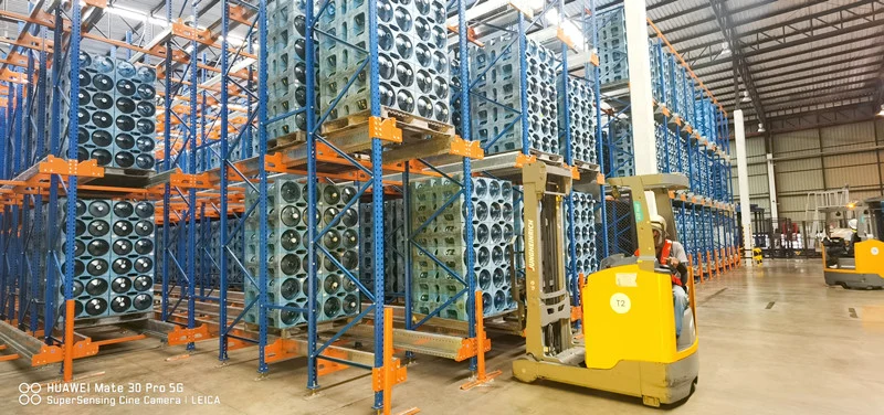 High Density Warehouse Storage Radio Remote Control Shuttle Rack