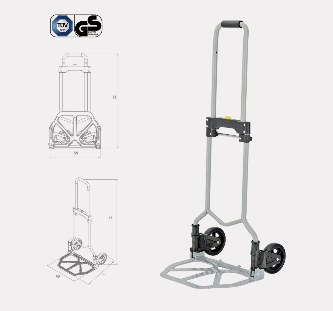 Aluminum Foldable Hand Truck China Factory