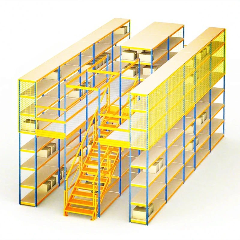 Warehouse Storage Multi Level Mezzanine Racking