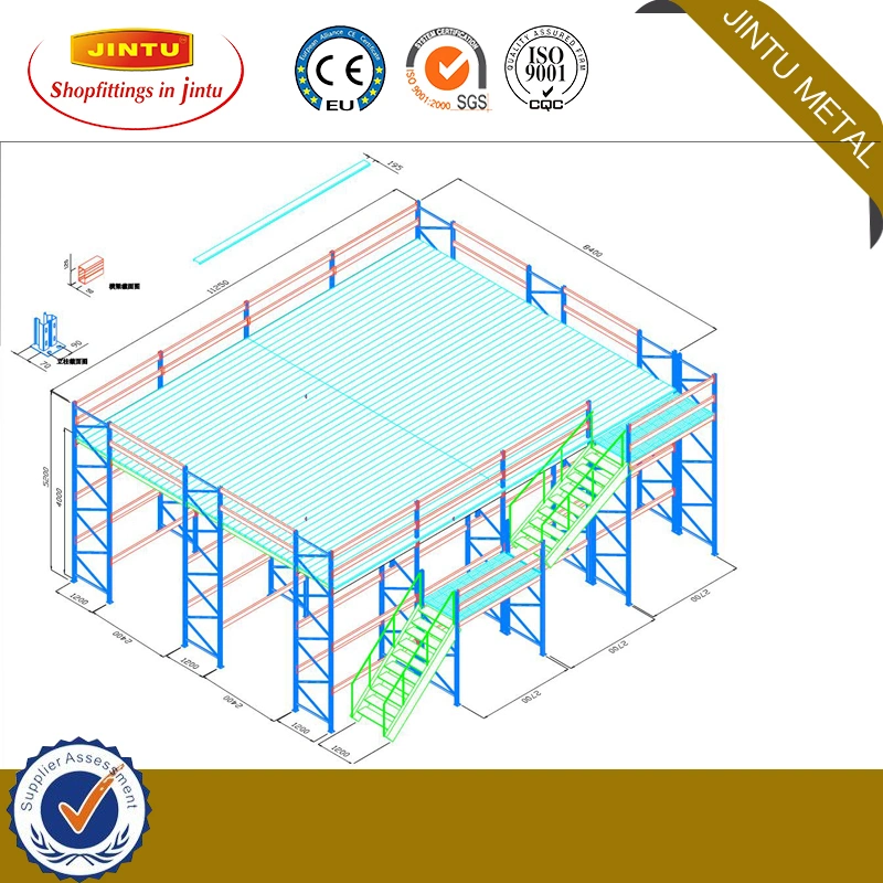 Customized 5 Layer Steel Plate Storage Carton Flow Rack, Metal Warehouse Slide Rack