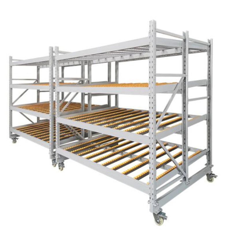 Fifo Heavy Duty Gravity Pallet Storage Rack Carton Flow Racks