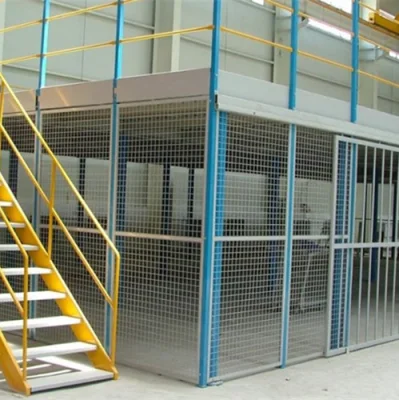 Rayonnage de mezzanine à plusieurs niveaux de stockage d'entrepôt