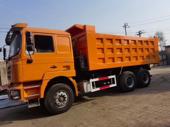 Jushixin Shacman Euro 3 6*4 30 tonnes a utilisé le camion à benne basculante Camion d'occasion